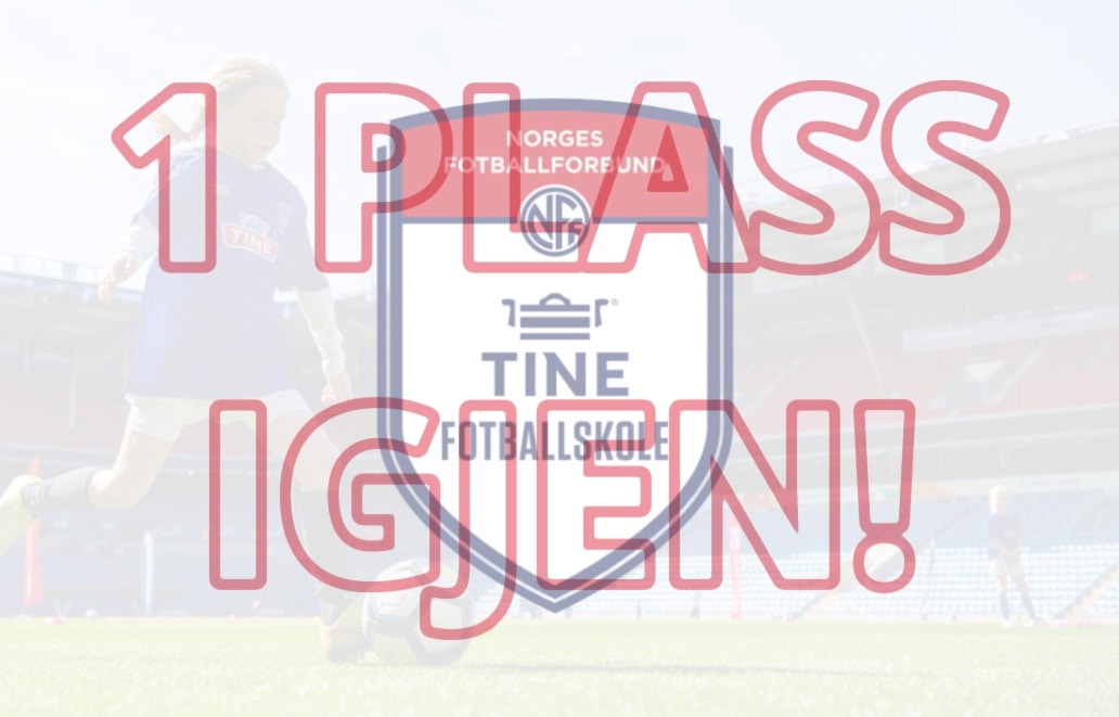 EN plass igjen!